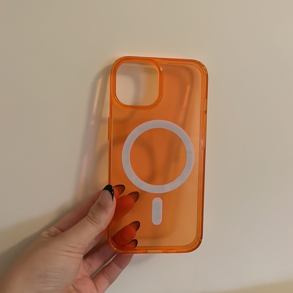 ๐ | Neon orange phone case for iphone 13 - Picture 3 of 3